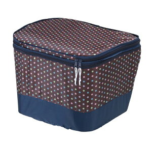 K-DB5 2段式前カゴカバー ドットブラウン