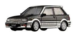 トヨタ スターレット ターボ EP71 ブラック シルバー 1988