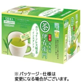 宇治の露製茶 伊右衛門 カフェインレスインスタント緑茶スティック 1箱（120本）