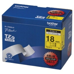 �u���U�[ �s�[�^�b�` TZe�e�[�v ���~�l�[�g�e�[�v 18mm ���^������ �Ɩ��p�p�b�N TZE�|641V 1�p�b�N�i5�j