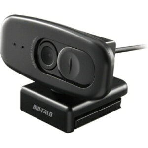 バッファロー マイク内蔵200万画素WEBカメラ 広角120°レンズ搭載モデル ブラック BSW500MBK 1台