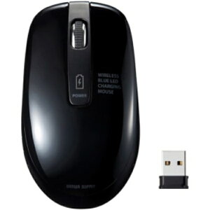 �T�����T�v���C �[�d�����C�����X�u���[LED�}�E�X �u���b�N MA�|WBL118BK 1��