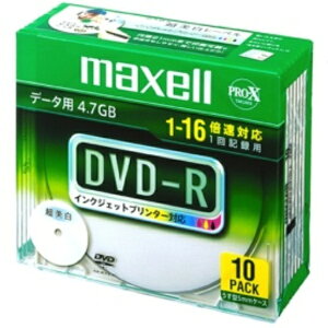 }NZ f[^pDVD|R 4.7GB Chv^u 5mmXP[X DR47WPD.S1P10S A 1pbNi10j