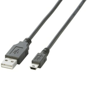 �G���R�� USB2�D0�P�[�u�� �iA�j�I�X�|mini�iB�j�I�X �u���b�N 0�D5m RoHS�w�ߏ����i10�����j U2C�|M05BK 1�{