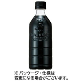 サントリー クラフトボス ブラック ラベルレス 500ml ペットボトル 1ケース（24本）