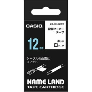�J�V�I NAME LAND(�l�[�������h) �z���}�[�J�[�e�[�v 12mm×5.5m ���^������ XR�|12HMWE 1��