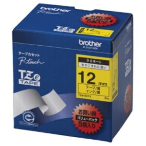 �u���U�[ �s�[�^�b�` TZe�e�[�v ���~�l�[�g�e�[�v 12mm ���^������ �Ɩ��p�p�b�N TZE�|631V 1�p�b�N�i5�j