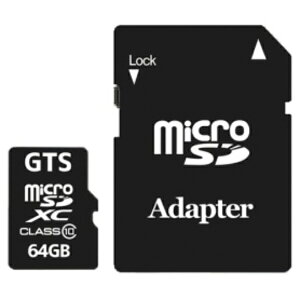 GTS hCuR[_[ microSDXCJ[h 64GB GTMS064DPSAD 1