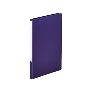 【リヒトラブ】パンチレスファイルZ式 A4 紺 F347-13