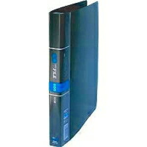 名刺カードファイル 黒 A4-L 30穴 1冊 CF-616-BK