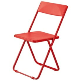 ホームスタイリング　SLIMフォールディングチェア　レッド　SL−RD　1脚 353-7657
