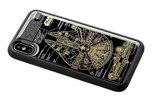 STAR WARS X^[EEH[Y ObYRNV FLASH M-FALCON A[g iPhone XP[X@ F10B