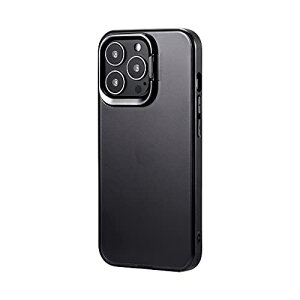 LEPLUS(���v���X) iPhone 13 Pro �X�^���h�t�ϏՌ��n�C�u���b�h�P�[�X�uSHELL STAND�v �t���X�g�u���b�N LP-IP21SHSBK