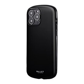 LEPLUS(ルプラス) iPhone 13 Pro Max 超軽量・極薄・耐衝撃ハイブリッドケース「PALLET AIR」 ブラック LP-IL21PLABK