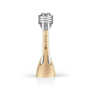 COOLSSHA(クールシャ) 電動歯ブラシ COOLSSHA替ブラシ(柔らかい) ゴールド CSR-0001GD-SF