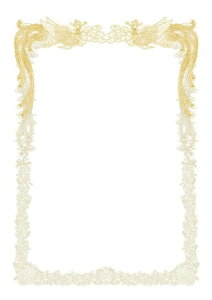 賞状用紙 A4 縦型 FSC 10枚 マルアイ 702842