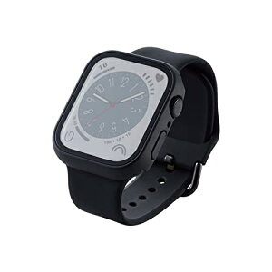 �G���R�� Apple Watch 45mm�p�t���J�o�[�P�[�X �v���~�A���S�����K���X ������ AW-22AFCGOBK