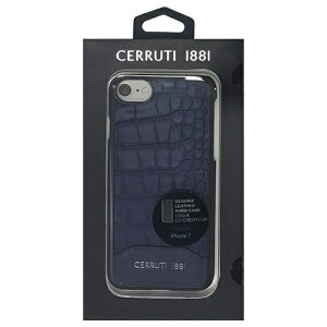 CERRUTI(�`�F���b�e�B) Crocodile Print Leather - Hard Case - Navy CEHCP7MCNA