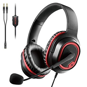 �G���R�� �Q�[�~���O�w�b�h�Z�b�g HS-G30 �I�[�o�[�w�b�h �u���b�N HS-G30BK