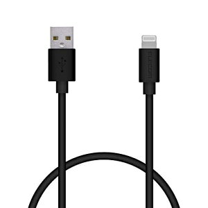 �G���R�� Lightning(���C�g�j���O)�P�[�u��/�X�^���_�[�h/0.5m/�u���b�N MPA-UAL05BK