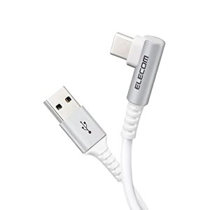 GR USB Type CP[u ^CvCP[u RہEREBX USB2.0(A-C) LRlN^ Fؕi X}z[dP[u 30cm zCg MPA-ACL03NWH