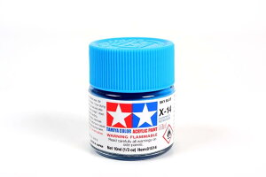 タミヤ アクリルミニ X14 スカイブルー TAM81514 プラスチックペイント アクリル