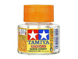 タミヤ メイクアップ材シリーズ No.12 タミヤセメント(六角びん) 20ml 模型用接着剤 87012-000