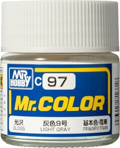 GSIクレオス Mr.カラー 灰色9号 光沢 10ml 模型用塗料 C97