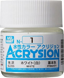 GSI�N���I�X �A�N���W�����J���[ �z���C�g (��) ���� 10ml �͌^�p�h�� N1