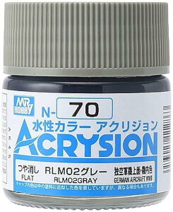 GSI �N���I�X(GSI Creos) GSI�N���I�X �A�N���W�����J���[ RLM02�O���[ ����� 10ml �͌^�p�h�� N70