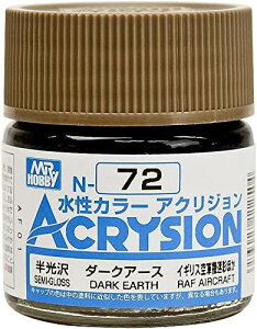 GSI�N���I�X �A�N���W�����J���[ �_�[�N�A�[�X ������ 10ml �͌^�p�h�� N72