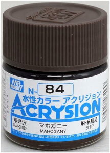 GSI�N���I�X �A�N���W�����J���[ �}�z�K�j�[ ������ 10ml �͌^�p�h�� N84