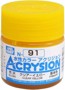 GSI�N���I�X �A�N���W�����J���[ �N���A�[�C�G���[ ���� 10ml �͌^�p�h�� N91