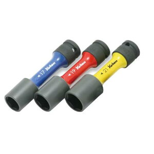�G�X�R�iesco�j 1/2�C���`DR/17�E19�E21mm �z�C�[���i�b�g�C���p�N�g�\�P�b�g EA164DJ-1 1�Z�b�g