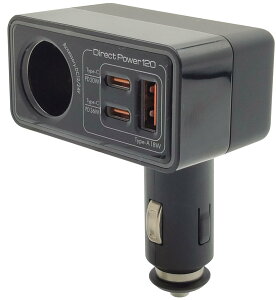 DC\Pbg Type-C USB-A|[gt [d\Pbg PD }[d X}z[d DC12V/24V ő18W 3䓯\ A[NX X-340