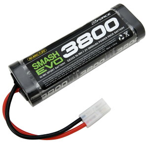 �W�[�t�H�[�X SMASH EVO NiMH 7.2V 3800mAh �j�b�P�����f�o�b�e���[ ���{���K�i GE025