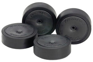 タミヤ ミニ四駆グレードアップパーツ No.544 GP.544 ローフリクション大径ローハイトタイヤ(31mm) & カーボン強化ホイール(ディッシュ) 15544 (ミニ四駆)