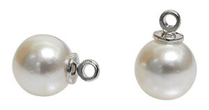 ソフィア アクセサリーパーツ カン付き パール 6mm シルバー B-31-R