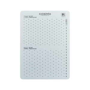 �R�X��(COSMO) �h���q�e���v���[�g Sashiko Template �Ε��� 7mm+8mm No.412407