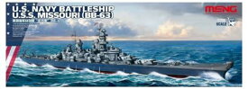 Meng PS 004 Model Kit U.S. Navy Battleship U.S.S. Missouri Bb 63)