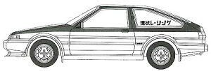 1/24 ijgAV[Y No.2 AE86gm }[{dl vf