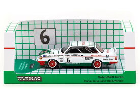 T64-050-85MGP06 ターマックワークス 1/64 Volvo 240 Turbo Macau Guia Race 1985 Winner