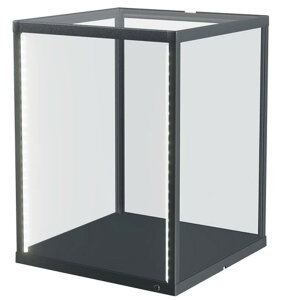 zr[x[X v~Ap[cRNV fXNgbvV[P[X M JO[ AN W25×D25×H30cm() K132GY fBXvCP[X