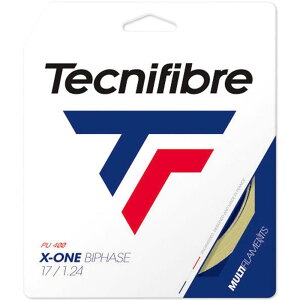 テクニファイバー Tecnifibre テニスガット・ストリング X-ONE BIPHASE 単張 1.30mm TFG202