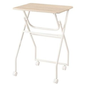 J PT-300WH ܂肽ݎe[u nCe[u LX^[t ړ ]  70cm Lb` ƃfXN Vv (zCg)