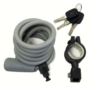 ULAC(���[���b�N) SOREN KOIL �V���R���P�[�u�� �L�[���b�N 150cm UL-S5TXL-02 GRAY