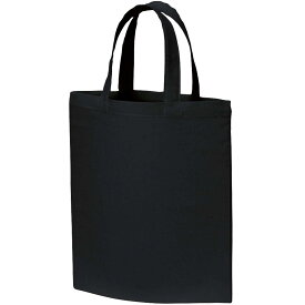 A4コットンバッグ(カラー) カラー:16(ブラック) サイズ:F