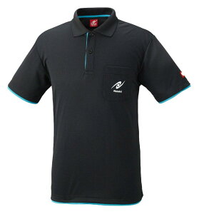 ニッタク(Nittaku) 男女兼用 卓球 ユニフォーム レイヤーシャツ NW2172 ブラック(71) O