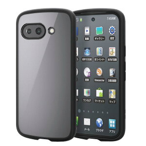 �G���R�� Google Pixel 9a TOUGH SLIM LITE �n�C�u���b�h�P�[�X �t���[���J���[ �u���b�N PM-P251TSLFCBK