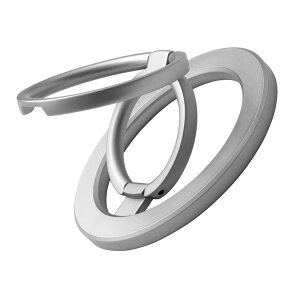 LEPLUS NEXT MagSafe�Ή� �X�}�[�g�t�H�������O MAGTUS Ring Multi Stand �}�b�g�V���o�[ LN-SMRG10SV